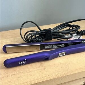 Ion Gator Purple Hair Straightener - 1”